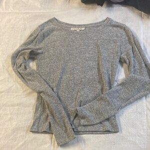 Grey Express Long Sleeve Shirt. Size XS.